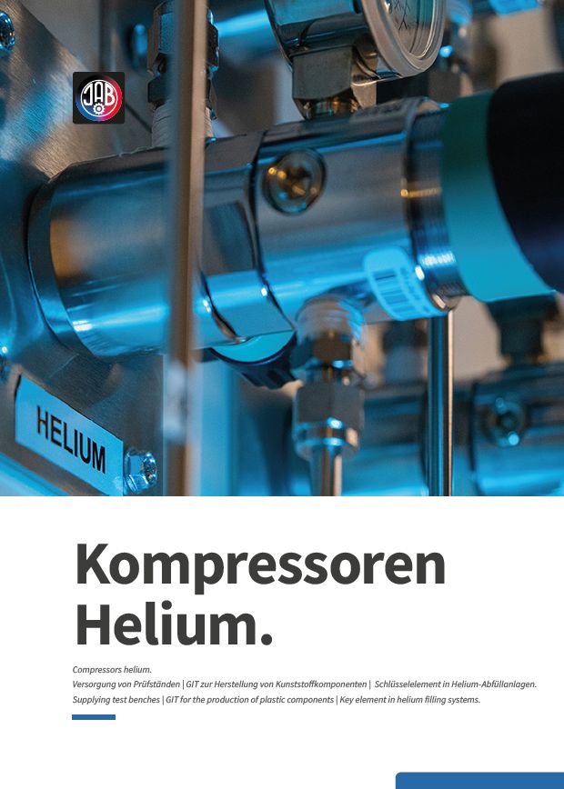 Helium-Kompressor mit technischen Details und Anwendungsfeldern