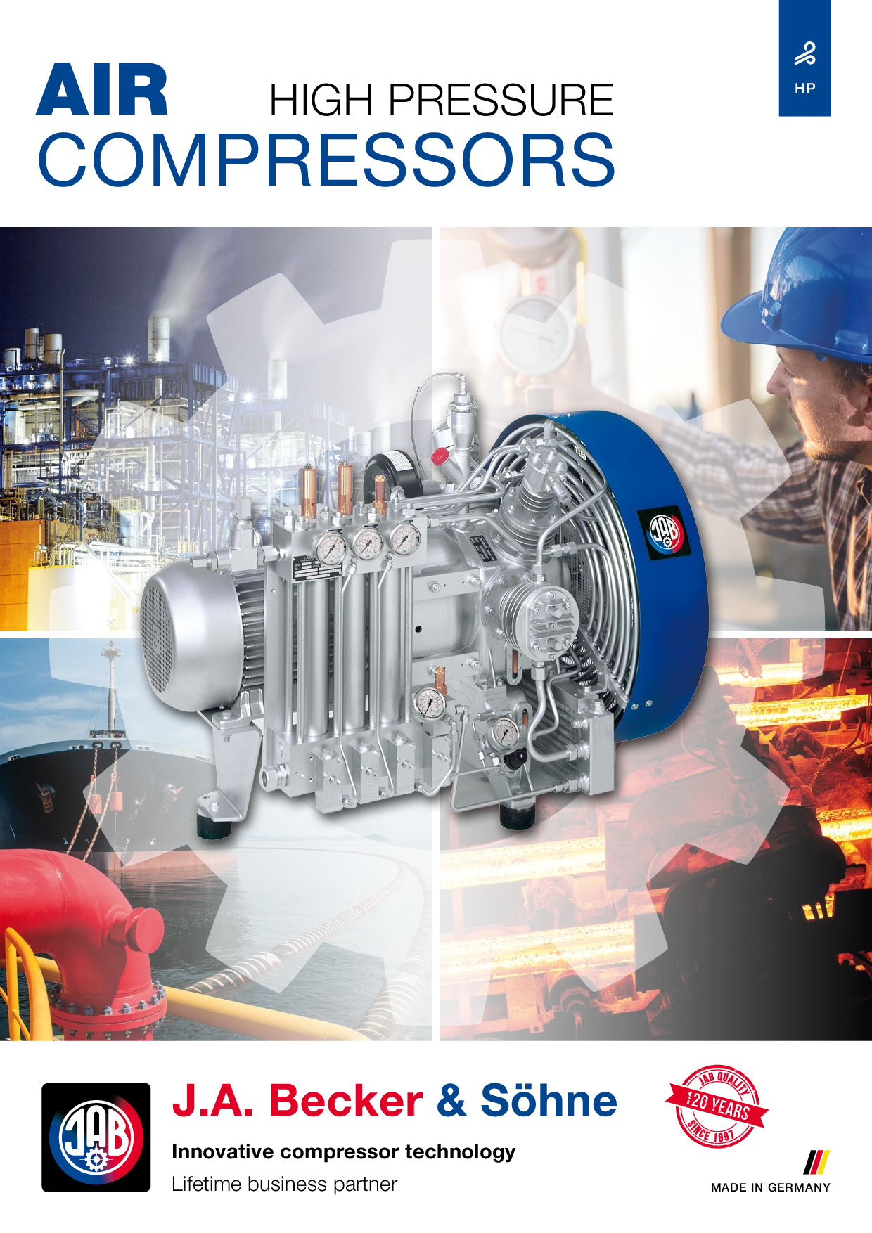High Pressure Air Compressor mit technischen Details und Anwendungsgebieten