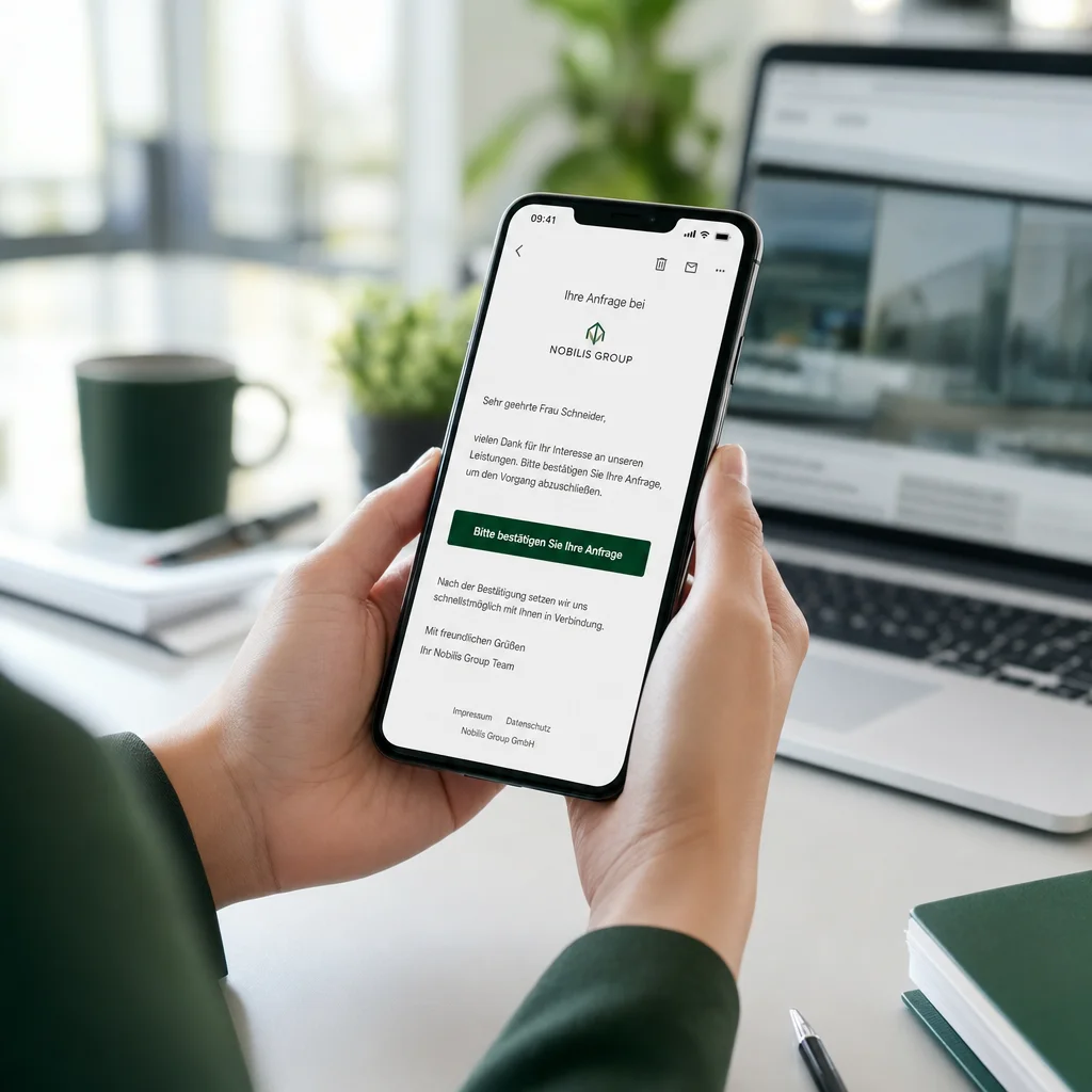 Double-Opt-In-Bestätigungsmail